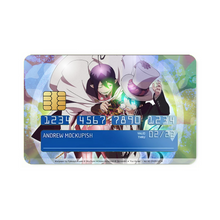 Load image into Gallery viewer, Blue Exorcist Rin Okumura, Mephisto Pheles Credit Card Skins (4-in-1 Pack)