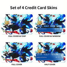 Load image into Gallery viewer, Blue Exorcist Rin Okumura, Yukio Okumura Credit Card Skins (4-in-1 Pack)