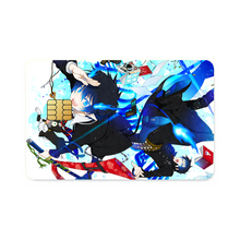 Load image into Gallery viewer, Blue Exorcist Rin Okumura, Yukio Okumura Credit Card Skins (4-in-1 Pack)