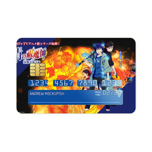 Load image into Gallery viewer, Blue Exorcist Rin Okumura, Yukio Okumura Credit Card Skins (4-in-1 Pack)