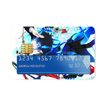 Load image into Gallery viewer, Blue Exorcist Rin Okumura, Yukio Okumura Credit Card Skins (4-in-1 Pack)