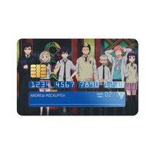 Load image into Gallery viewer, Blue Exorcist Rin Okumura, Yukio Okumura, Kuro, Shiemi Moriyama Credit Card Skins (4-in-1 Pack)