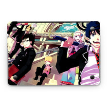 Load image into Gallery viewer, Blue Exorcist Rin Okumura, Yukio Okumura, Kuro, Shiemi Moriyama  Macbook Skin