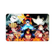 Load image into Gallery viewer, Blue Exorcist Rin Okumura, Yukio Okumura, Kuro, Shura Kirigakure, Shiemi Moriyama Credit Card Skins (4-in-1 Pack)
