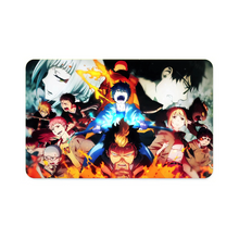 Load image into Gallery viewer, Blue Exorcist Rin Okumura, Yukio Okumura, Kuro, Shura Kirigakure, Shiemi Moriyama Credit Card Skins (4-in-1 Pack)