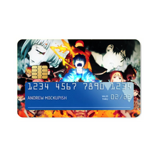 Load image into Gallery viewer, Blue Exorcist Rin Okumura, Yukio Okumura, Kuro, Shura Kirigakure, Shiemi Moriyama Credit Card Skins (4-in-1 Pack)