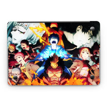 Load image into Gallery viewer, Blue Exorcist Rin Okumura, Yukio Okumura, Kuro, Shura Kirigakure, Shiemi Moriyama  Macbook Skin
