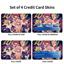 Load image into Gallery viewer, Bocchi the Rock Credit Card Skins (4-in-1 Pack)