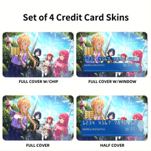 Load image into Gallery viewer, Bocchi the Rock Credit Card Skins (4-in-1 Pack)