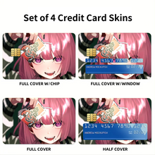 Load image into Gallery viewer, Bocchi the Rock Credit Card Skins (4-in-1 Pack)