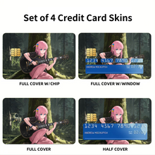 Load image into Gallery viewer, Bocchi the Rock Credit Card Skins (4-in-1 Pack)