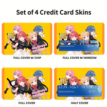 Load image into Gallery viewer, Bocchi the Rock Credit Card Skins (4-in-1 Pack)