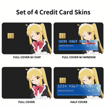 Load image into Gallery viewer, Bocchi the Rock Credit Card Skins (4-in-1 Pack)