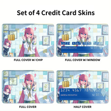 Load image into Gallery viewer, Bocchi the Rock Credit Card Skins (4-in-1 Pack)