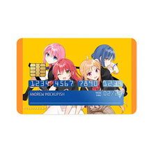 Load image into Gallery viewer, Bocchi the Rock Credit Card Skins (4-in-1 Pack)