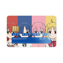 Load image into Gallery viewer, Bocchi the Rock Credit Card Skins (4-in-1 Pack)