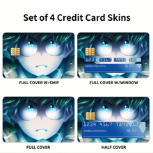 Load image into Gallery viewer, Boku no Hero Academia Ch105 - Deku Credit Card Skins (4-in-1 Pack)