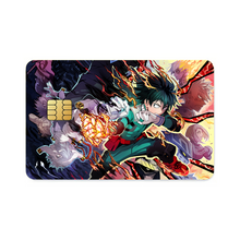 Load image into Gallery viewer, Boku no Hero Academia Credit Card Skins (4-in-1 Pack)