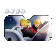 Load image into Gallery viewer, Boruto and Deidara Car Sunshade