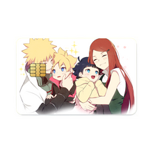 Load image into Gallery viewer, Boruto and Minato :')  Credit Card Skins (4-in-1 Pack)