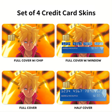Load image into Gallery viewer, Boruto  Credit Card Skins (4-in-1 Pack)
