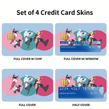 Load image into Gallery viewer, Boruto  Credit Card Skins (4-in-1 Pack)