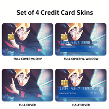 Load image into Gallery viewer, Boruto  Credit Card Skins (4-in-1 Pack)