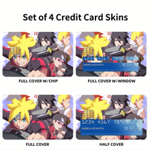 Load image into Gallery viewer, Boruto  Credit Card Skins (4-in-1 Pack)