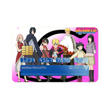 Load image into Gallery viewer, Boruto Credit Card Skins (4-in-1 Pack)