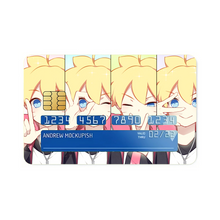 Load image into Gallery viewer, Boruto Credit Card Skins (4-in-1 Pack)
