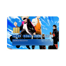 Load image into Gallery viewer, Boruto Credit Card Skins (4-in-1 Pack)