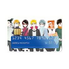 Load image into Gallery viewer, Boruto  Credit Card Skins (4-in-1 Pack)