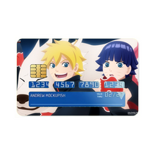 Load image into Gallery viewer, Boruto, Himawari & Akamaru  Credit Card Skins (4-in-1 Pack)
