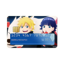 Load image into Gallery viewer, Boruto, Himawari & Akamaru  Credit Card Skins (4-in-1 Pack)
