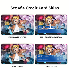 Load image into Gallery viewer, Boruto The Movie  Credit Card Skins (4-in-1 Pack)