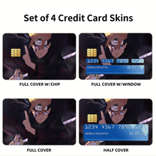 Load image into Gallery viewer, Boruto Uzamaki Credit Card Skins (4-in-1 Pack)