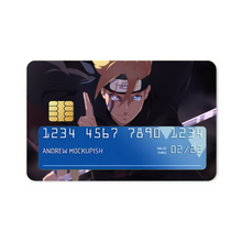 Load image into Gallery viewer, Boruto Uzamaki Credit Card Skins (4-in-1 Pack)