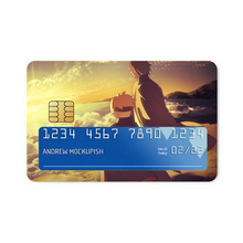 Load image into Gallery viewer, Boruto with his mentor watching the sunrise  Credit Card Skins (4-in-1 Pack)