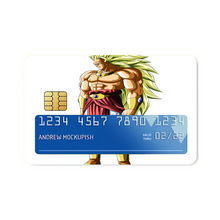 Load image into Gallery viewer, Broly Legendary Credit Card Skins (4-in-1 Pack)