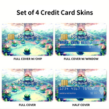 Load image into Gallery viewer, Bulbasaur's Mysterious Garden Credit Card Skins (4-in-1 Pack)