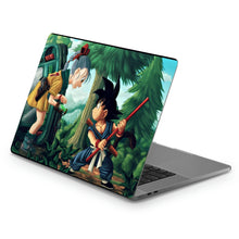 Load image into Gallery viewer, Bulma and Goku Macbook Skin