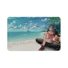 Load image into Gallery viewer, Bulma and Goku Dragon Ball Credit Card Skins (4-in-1 Pack)