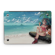 Load image into Gallery viewer, Bulma and Goku Dragon Ball Macbook Skin