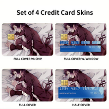 Load image into Gallery viewer, Bungou Stray Dogs Credit Card Skins (4-in-1 Pack)