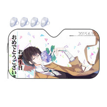 Load image into Gallery viewer, Bungou Stray Dogs Osamu Dazai  Car Sunshade
