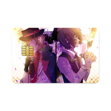Load image into Gallery viewer, Bungou Stray Dogs Osamu Dazai, Chuuya Nakahara Credit Card Skins (4-in-1 Pack)