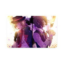 Load image into Gallery viewer, Bungou Stray Dogs Osamu Dazai, Chuuya Nakahara Credit Card Skins (4-in-1 Pack)