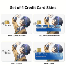 Load image into Gallery viewer, Bungou Stray Dogs Osamu Dazai Credit Card Skins (4-in-1 Pack)