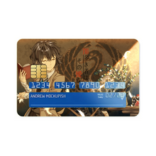Load image into Gallery viewer, Bungou Stray Dogs Osamu Dazai Credit Card Skins (4-in-1 Pack)