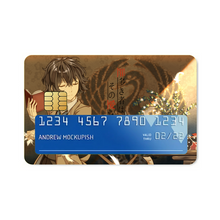 Load image into Gallery viewer, Bungou Stray Dogs Osamu Dazai Credit Card Skins (4-in-1 Pack)